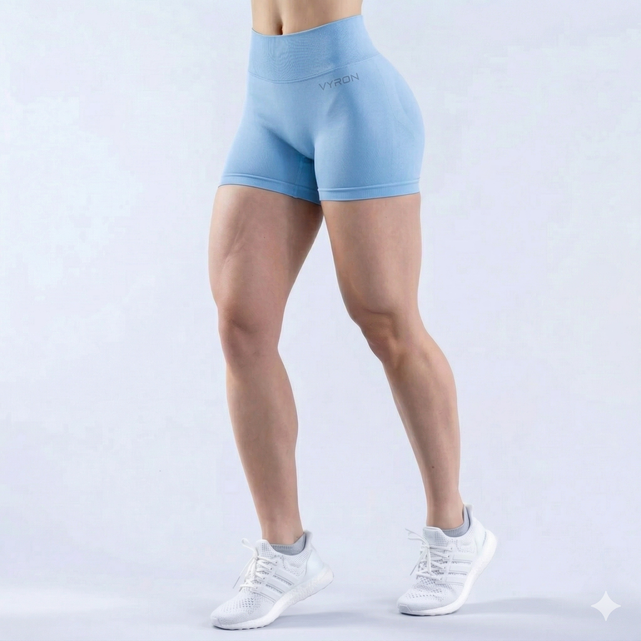 Seamless High-Waisted Shorts