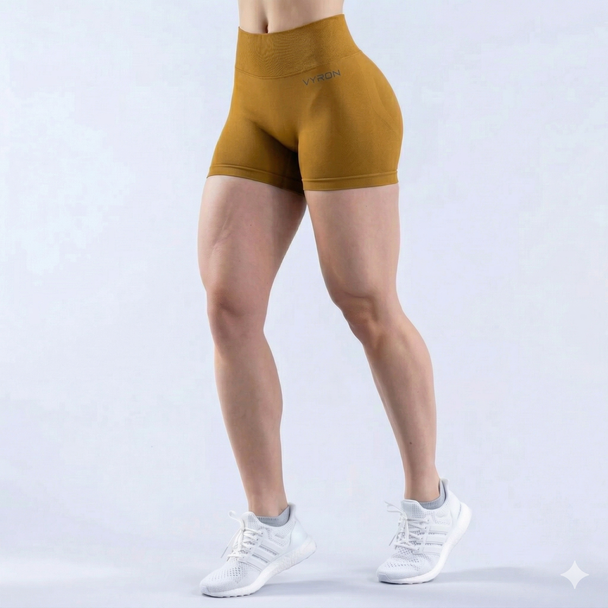 Seamless High-Waisted Shorts